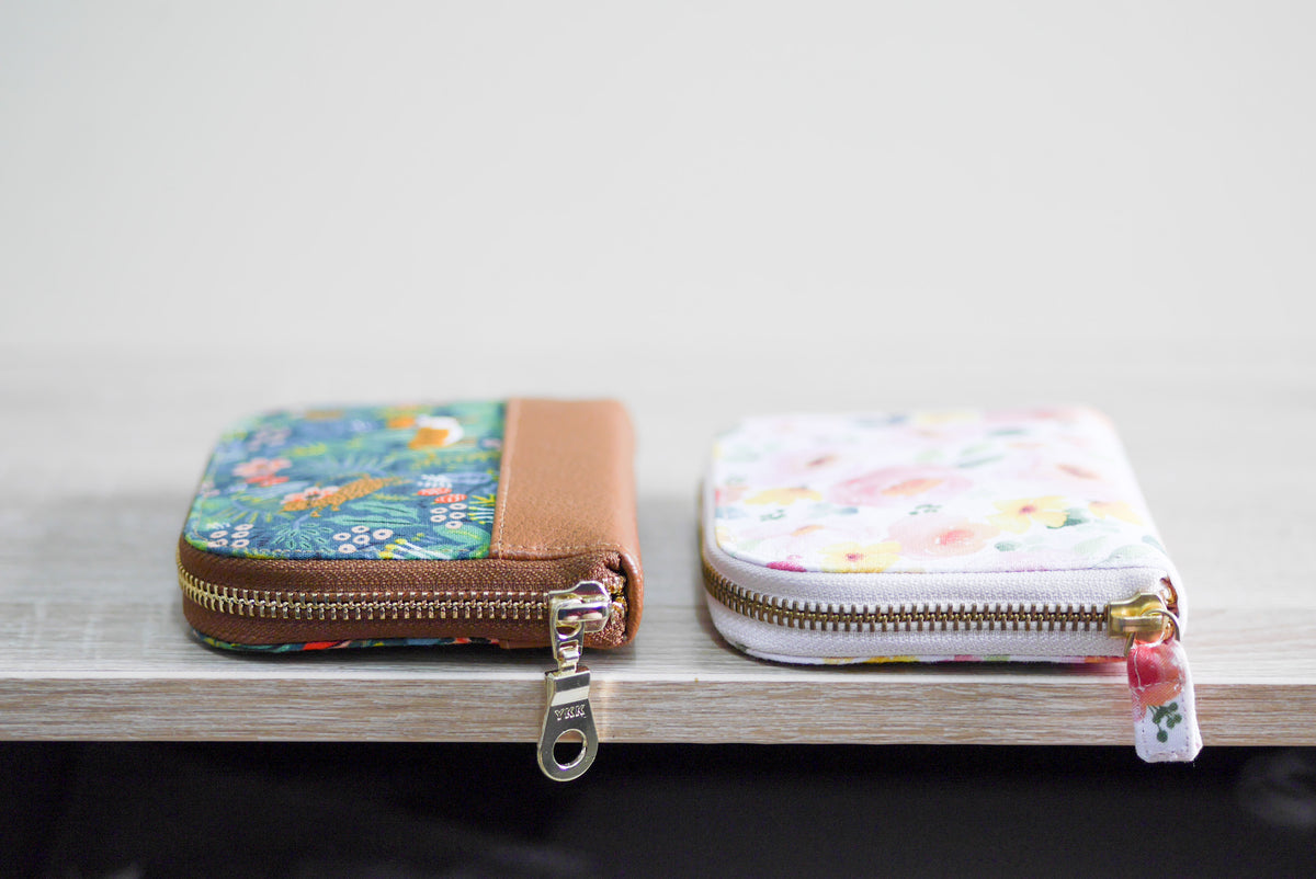 Zip Wallet Pattern Mia Small Zip Around Wallet Pattern – Miss Freckles Design