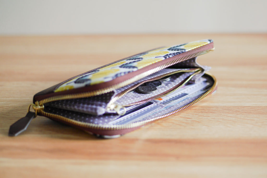 Mia Zip Around Wallet Pattern