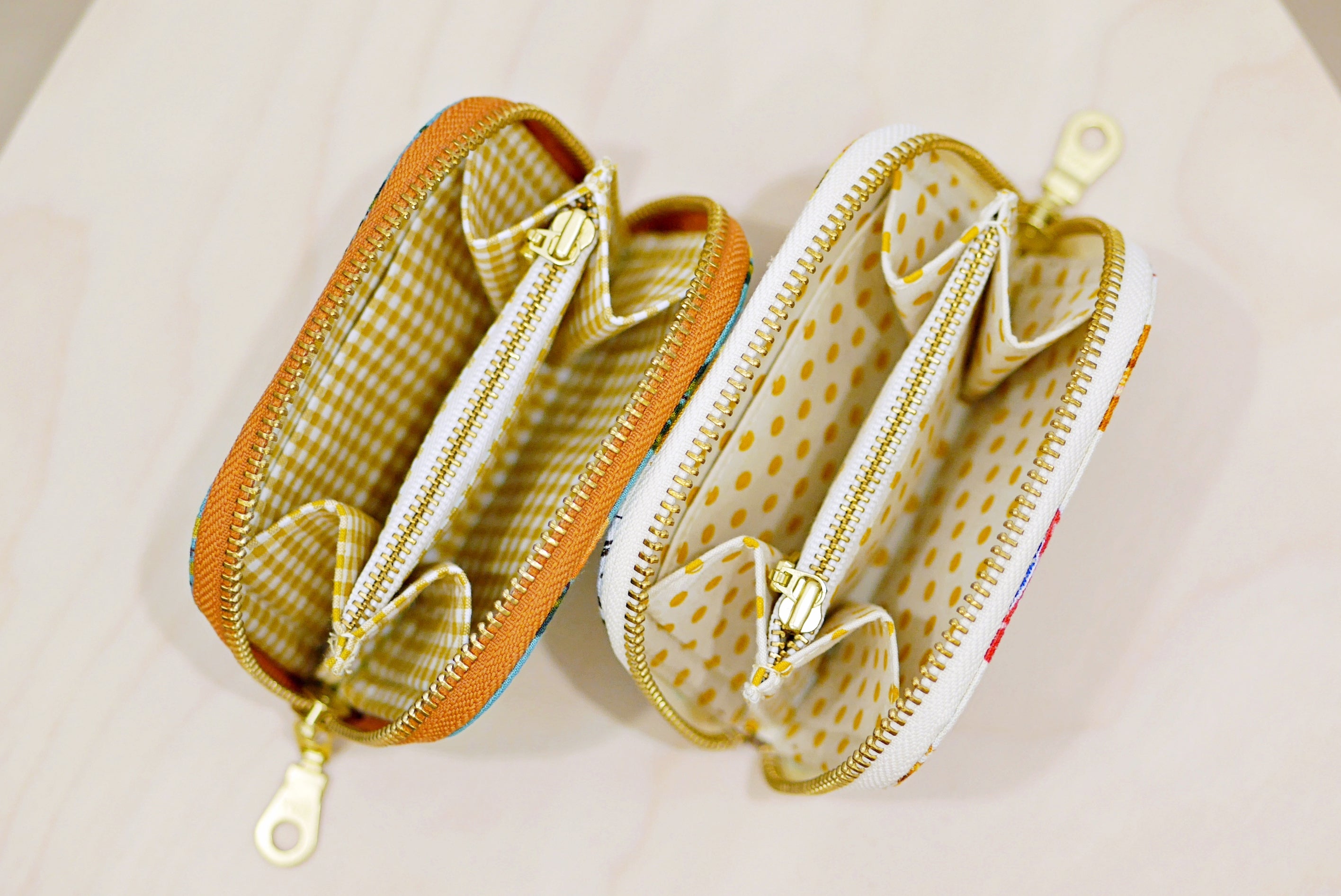 Mia Mini Zip Around Wallet Pattern