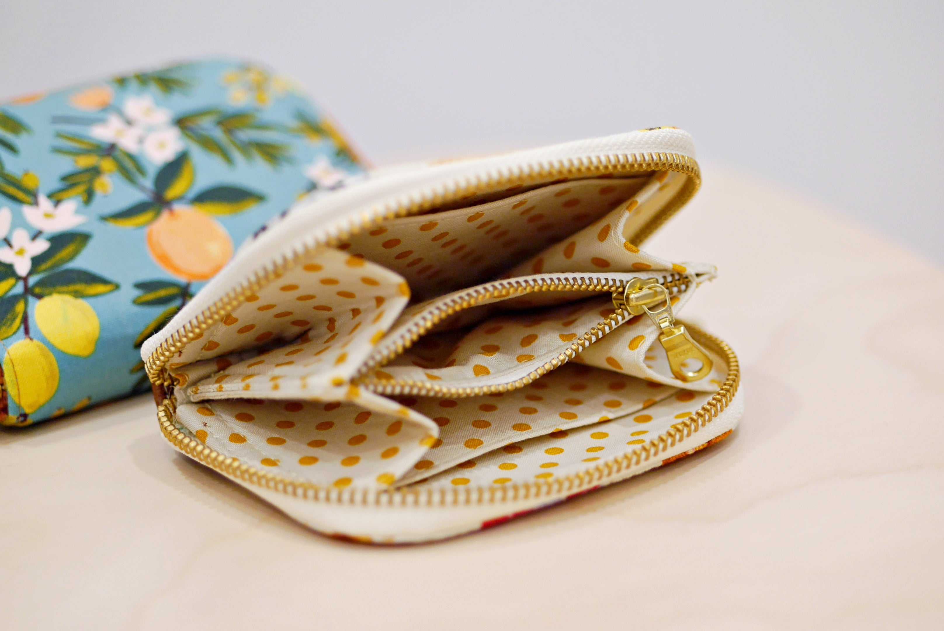 Mia Mini Zip Around Wallet Pattern